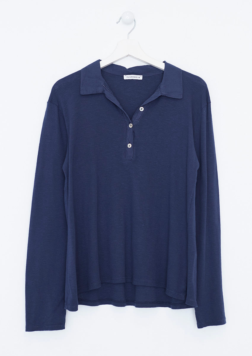 Double texture polo