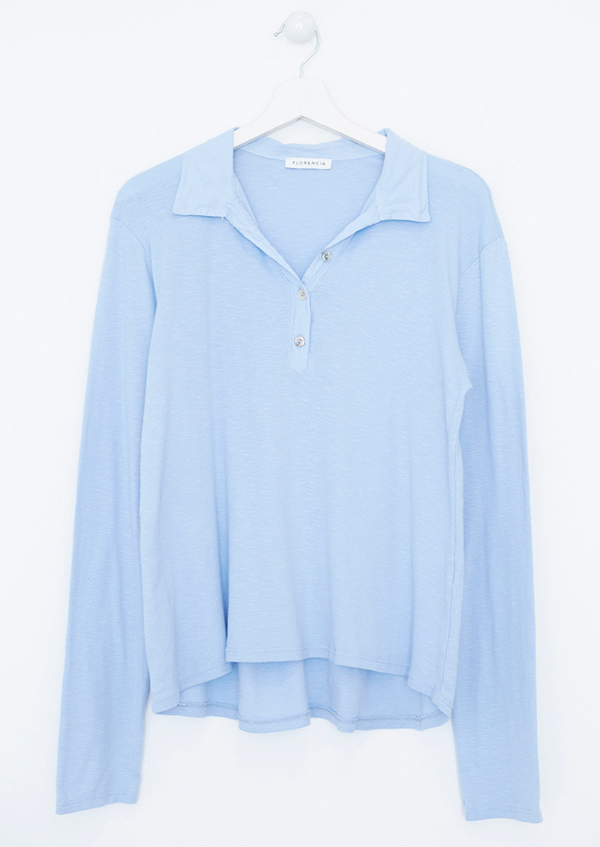 Double texture polo