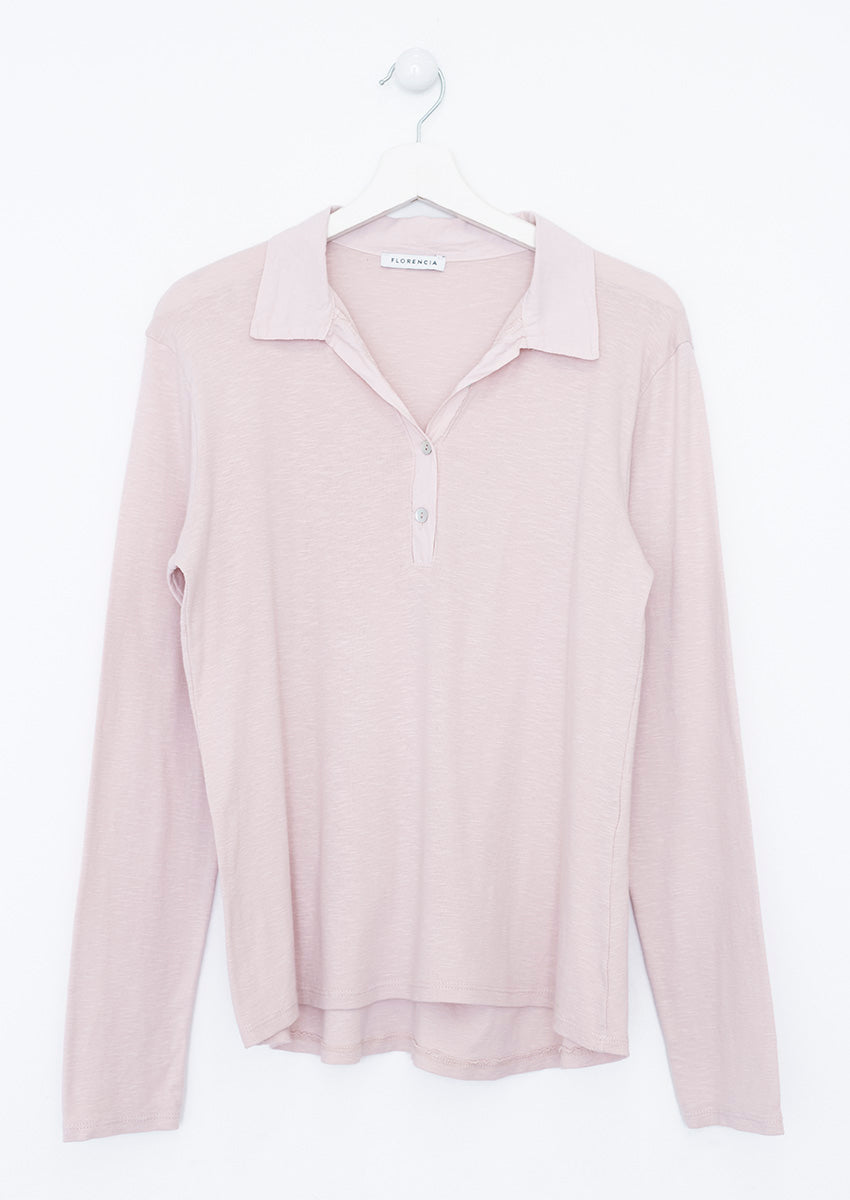 Double texture polo