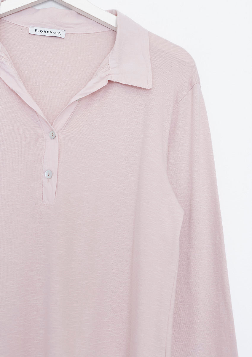 Double texture polo