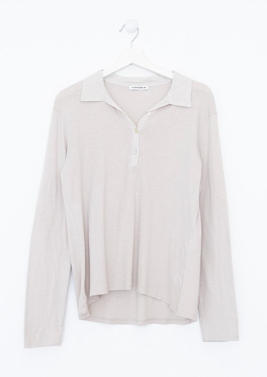Double texture polo