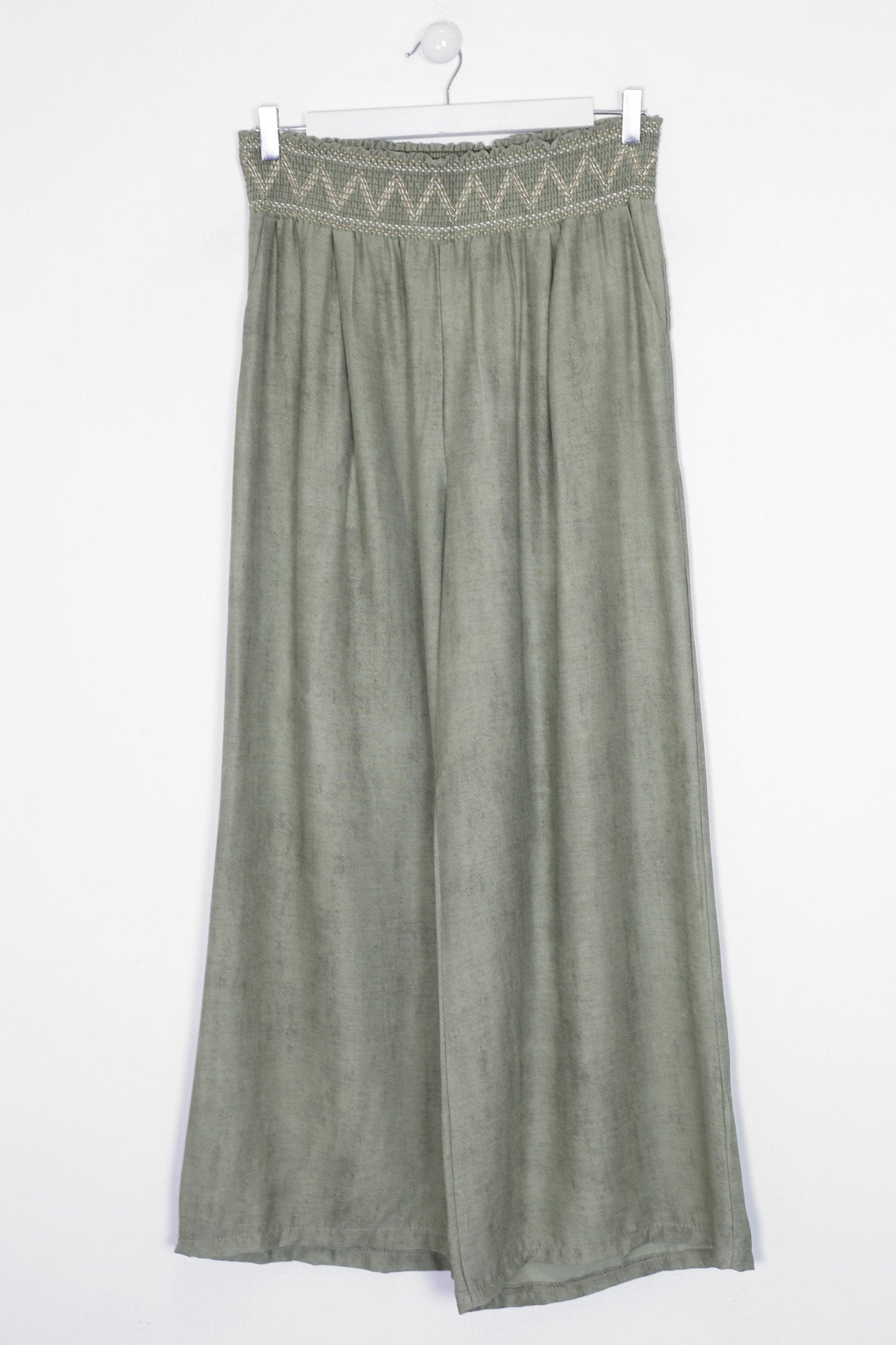 Pantalones Acque bordados