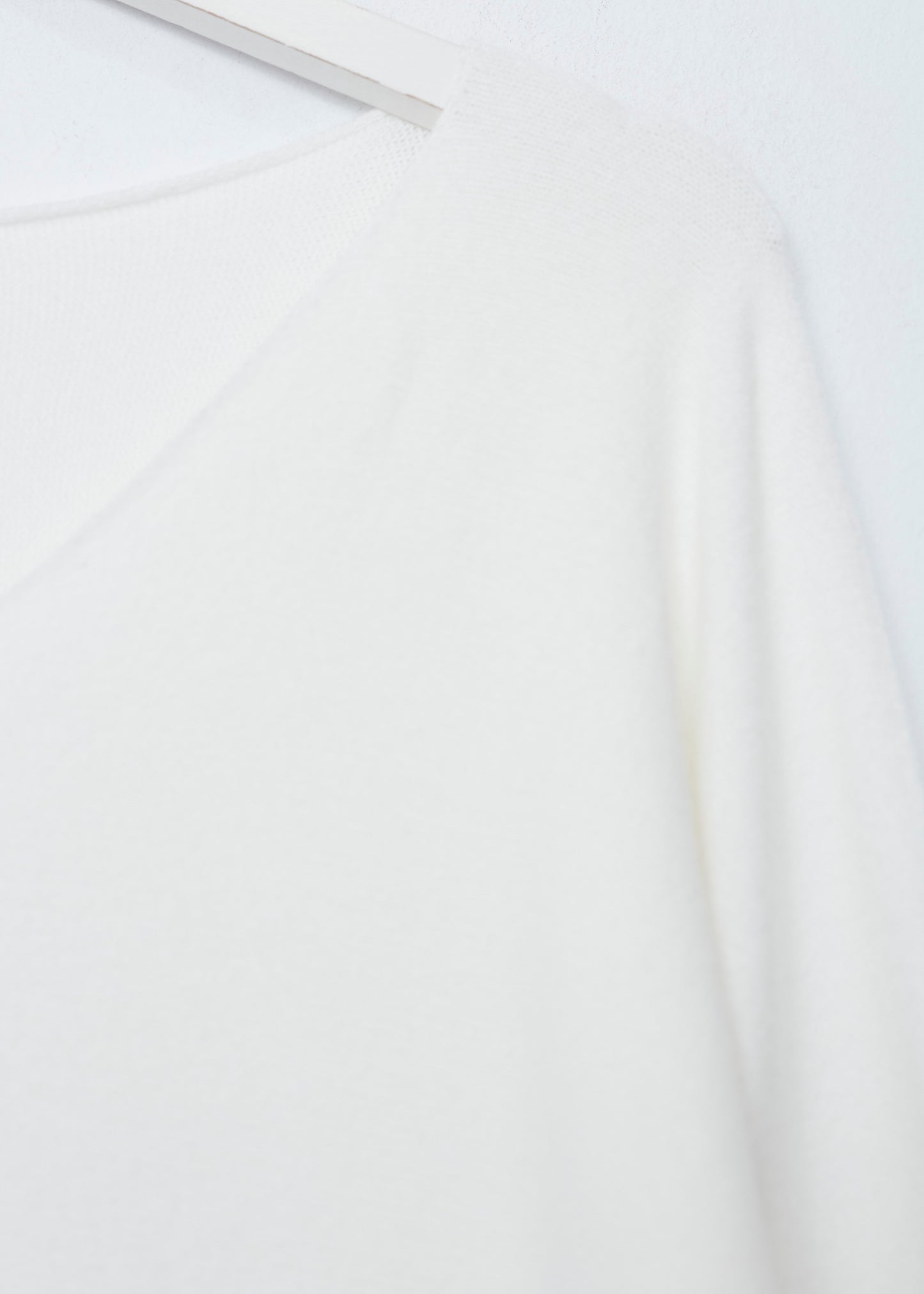 Jersey sin costuras cuello punta