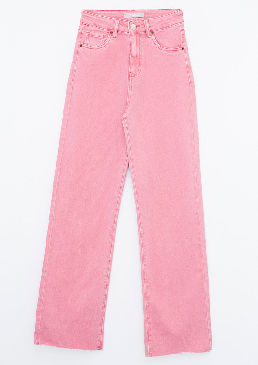 Wide leg jeans