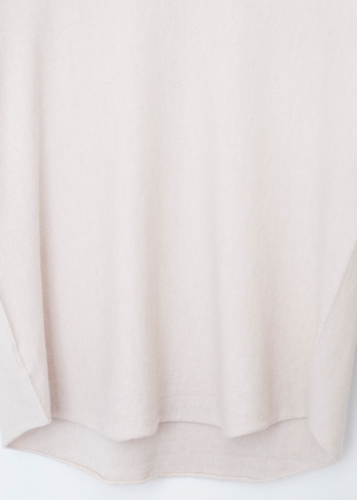 Jersey sin costuras cuello punta