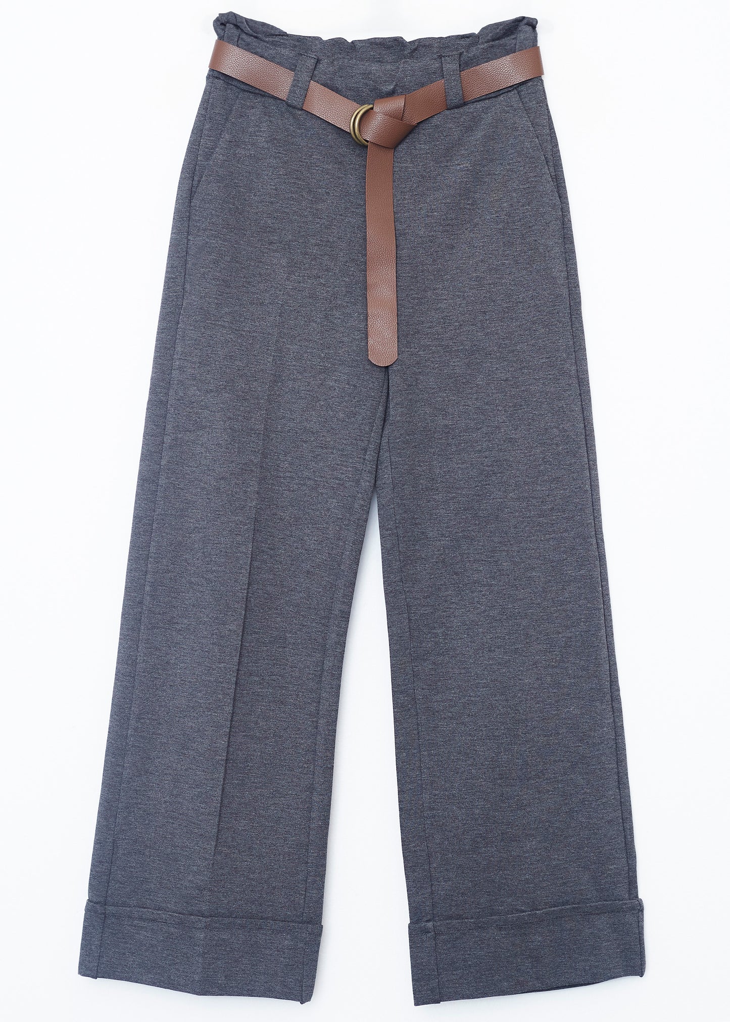 Pantalón wide leg vuelta