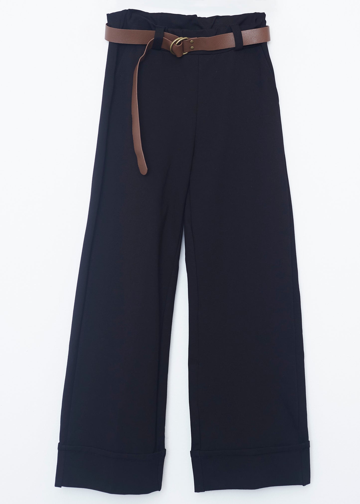 Pantalón wide leg vuelta