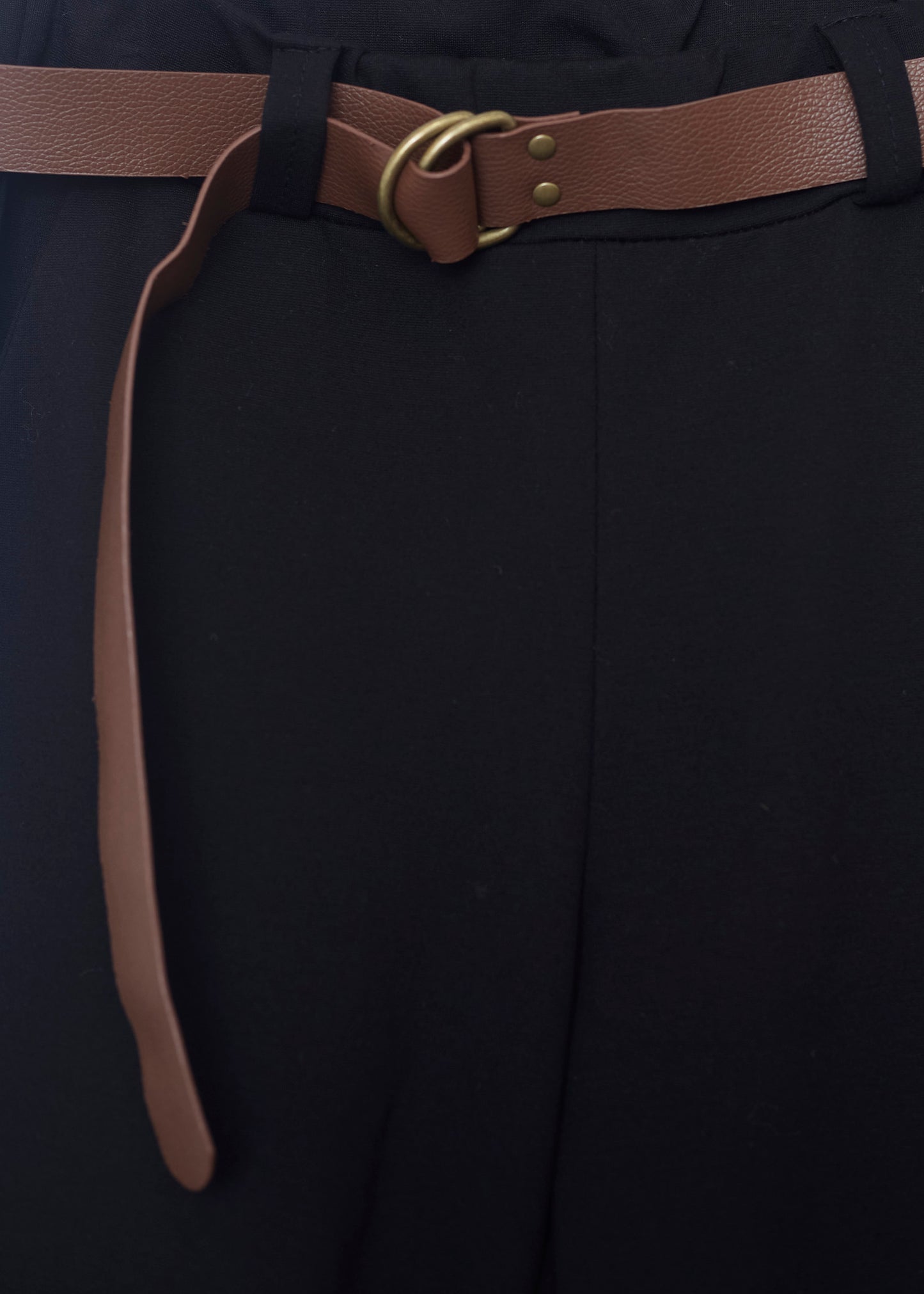Pantalón wide leg vuelta