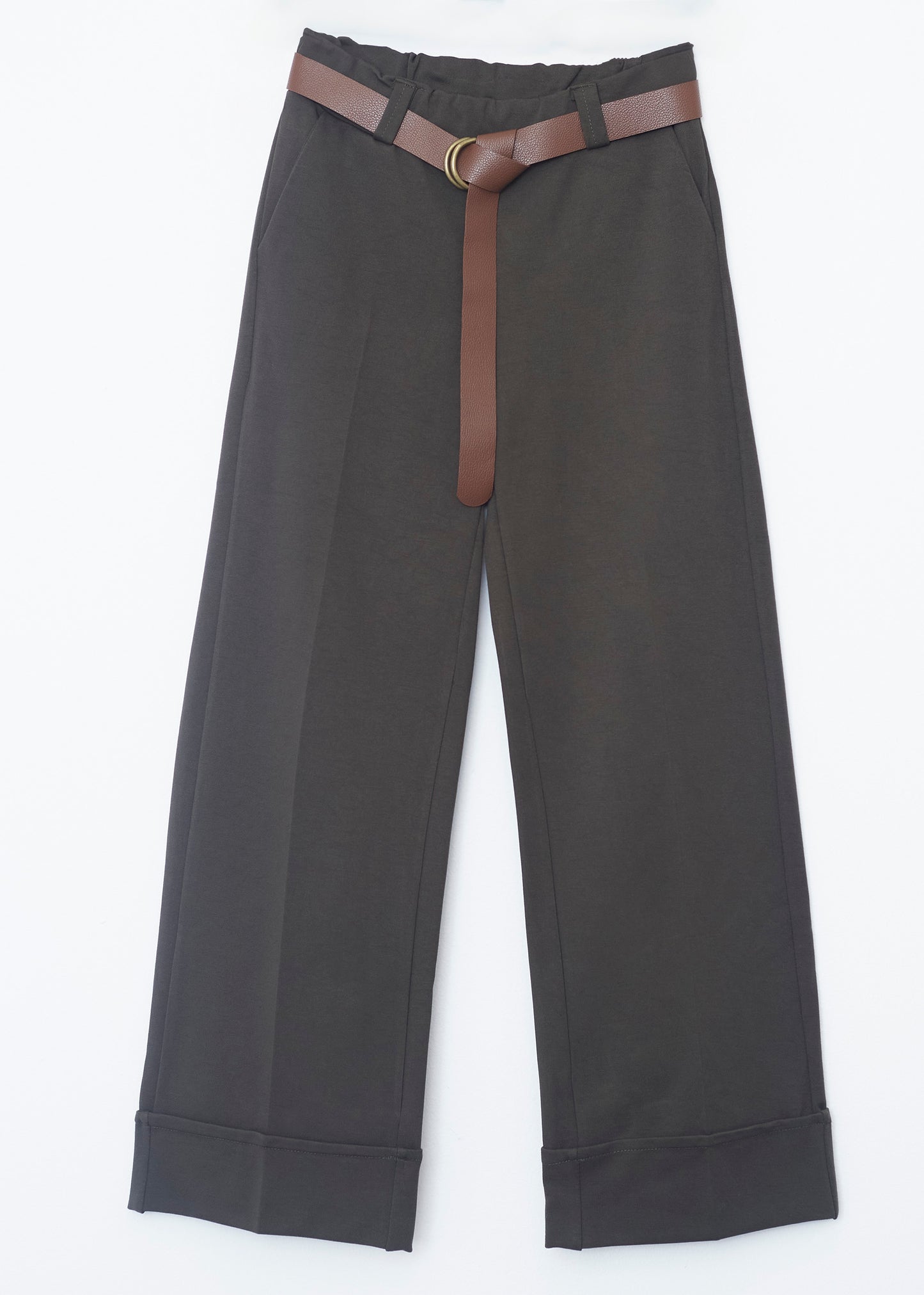 Pantalón wide leg vuelta