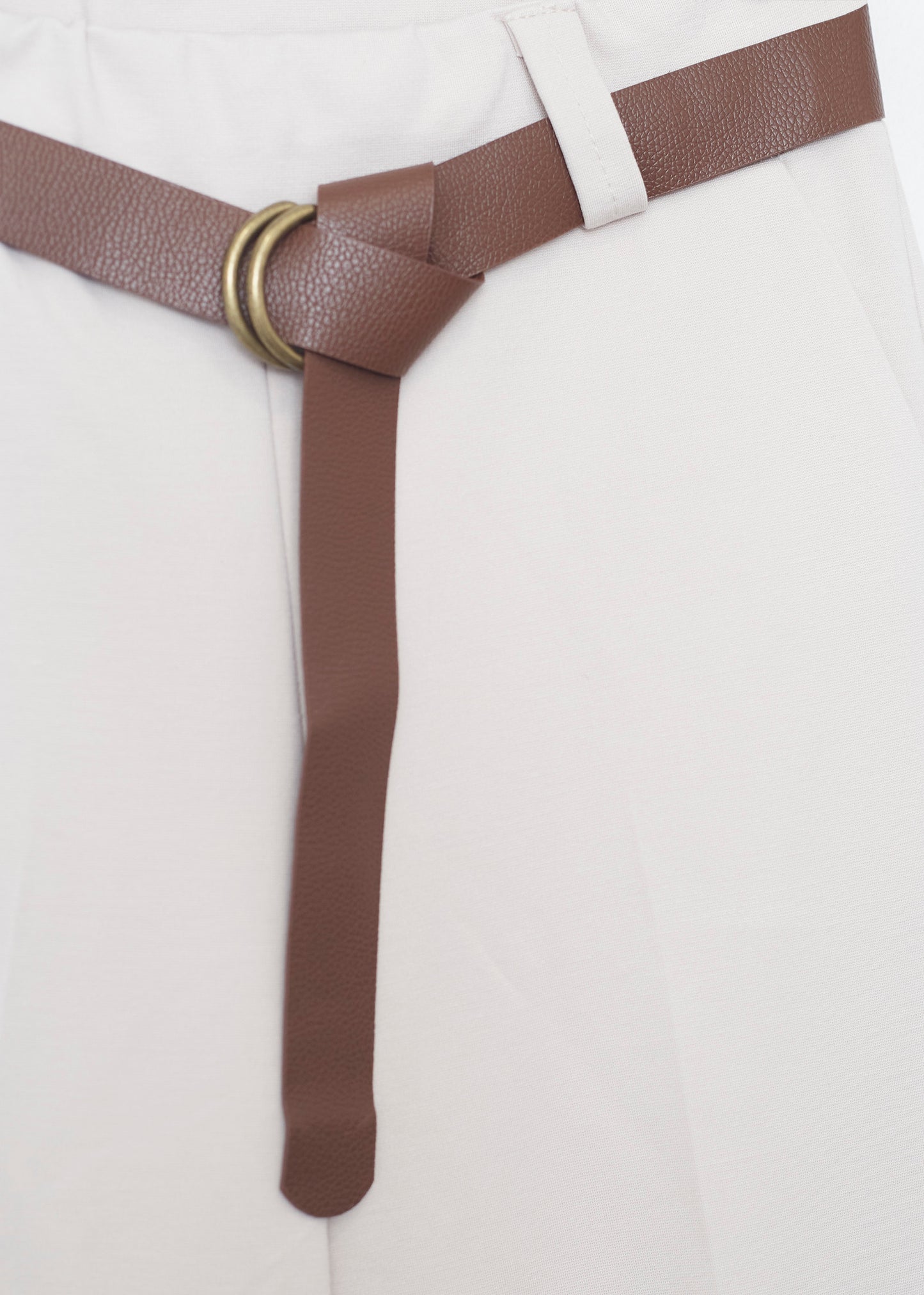 Pantalón wide leg vuelta