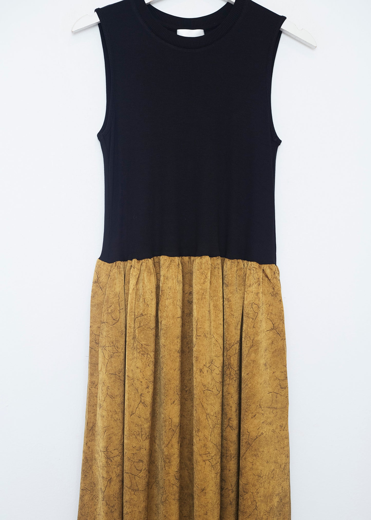 Vestido brocado largo