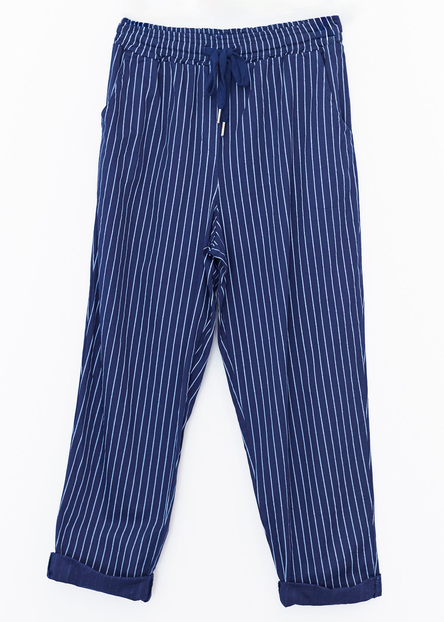 Striped carrot pants
