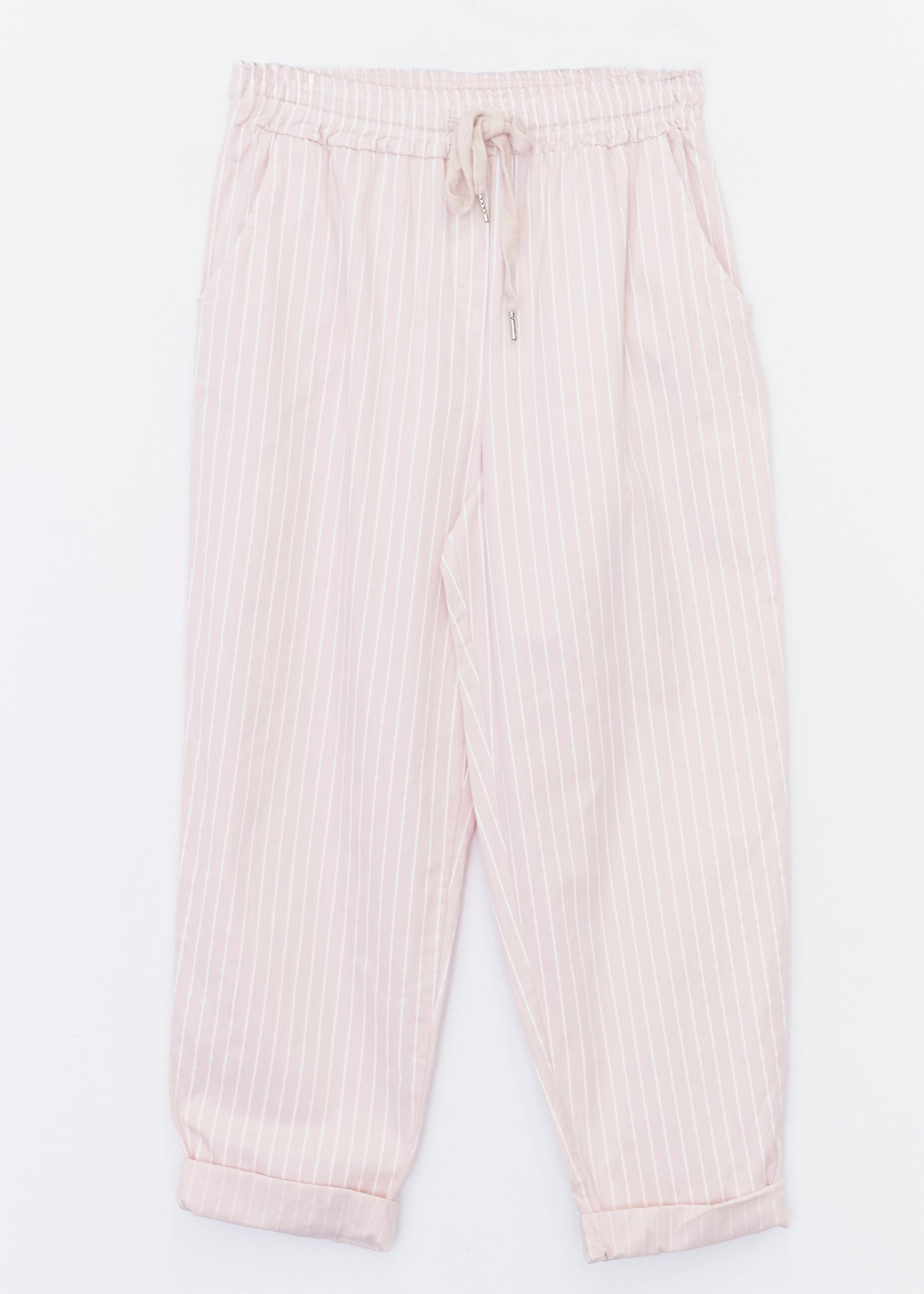 Striped carrot pants