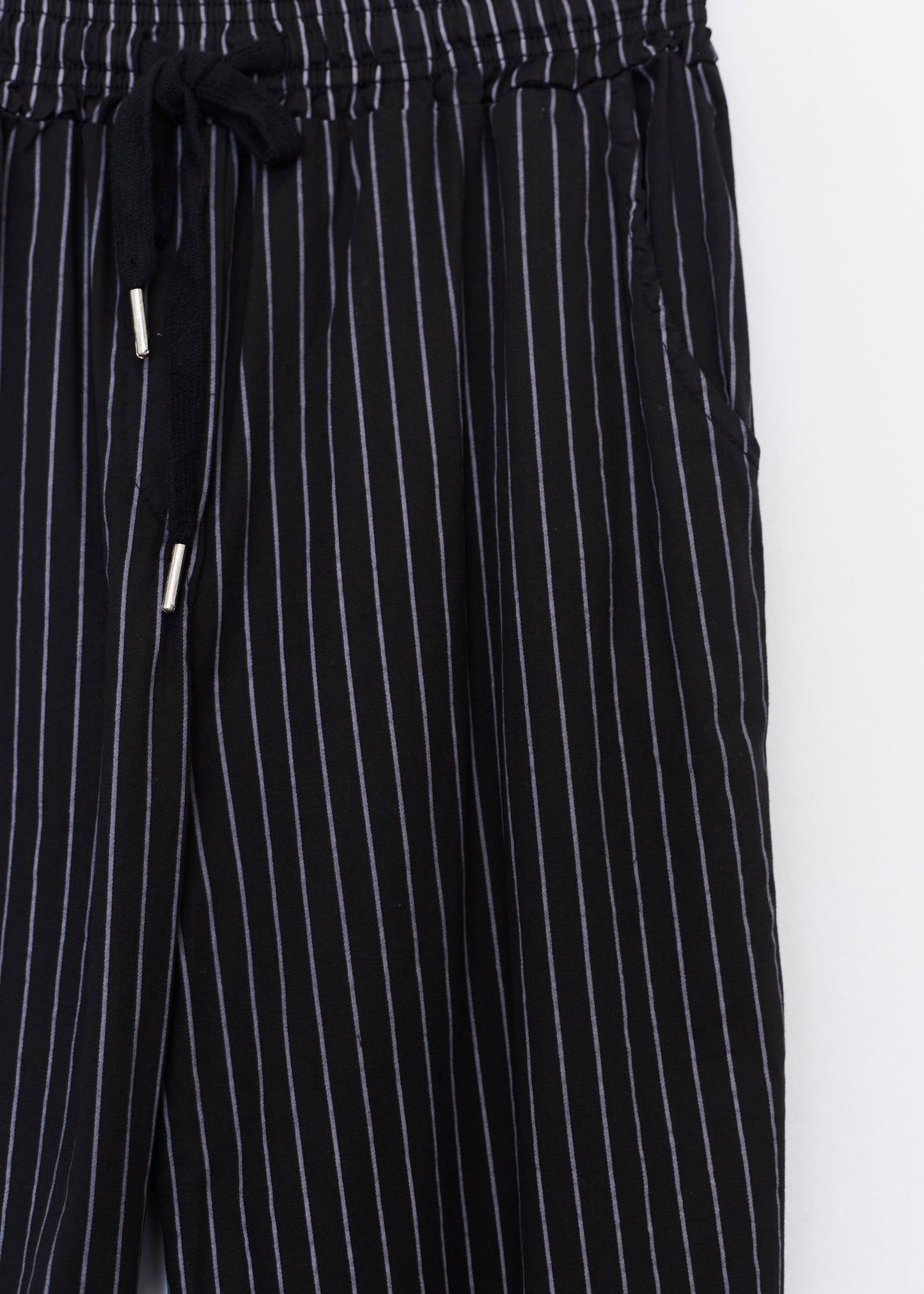 Striped carrot pants