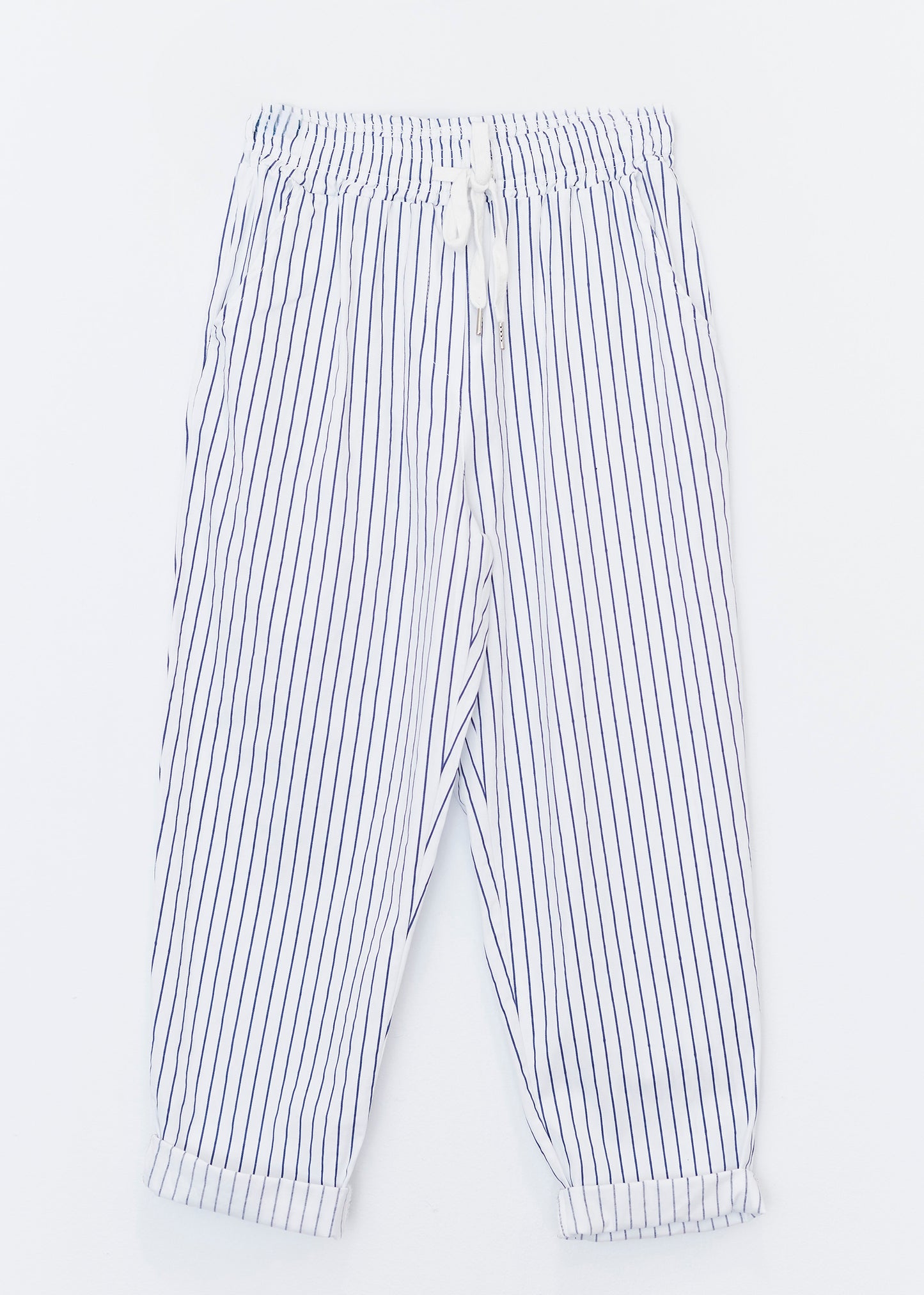 Striped carrot pants