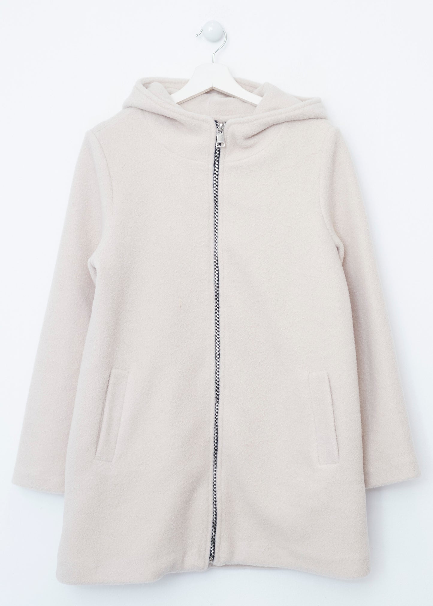 Llama hooded coat