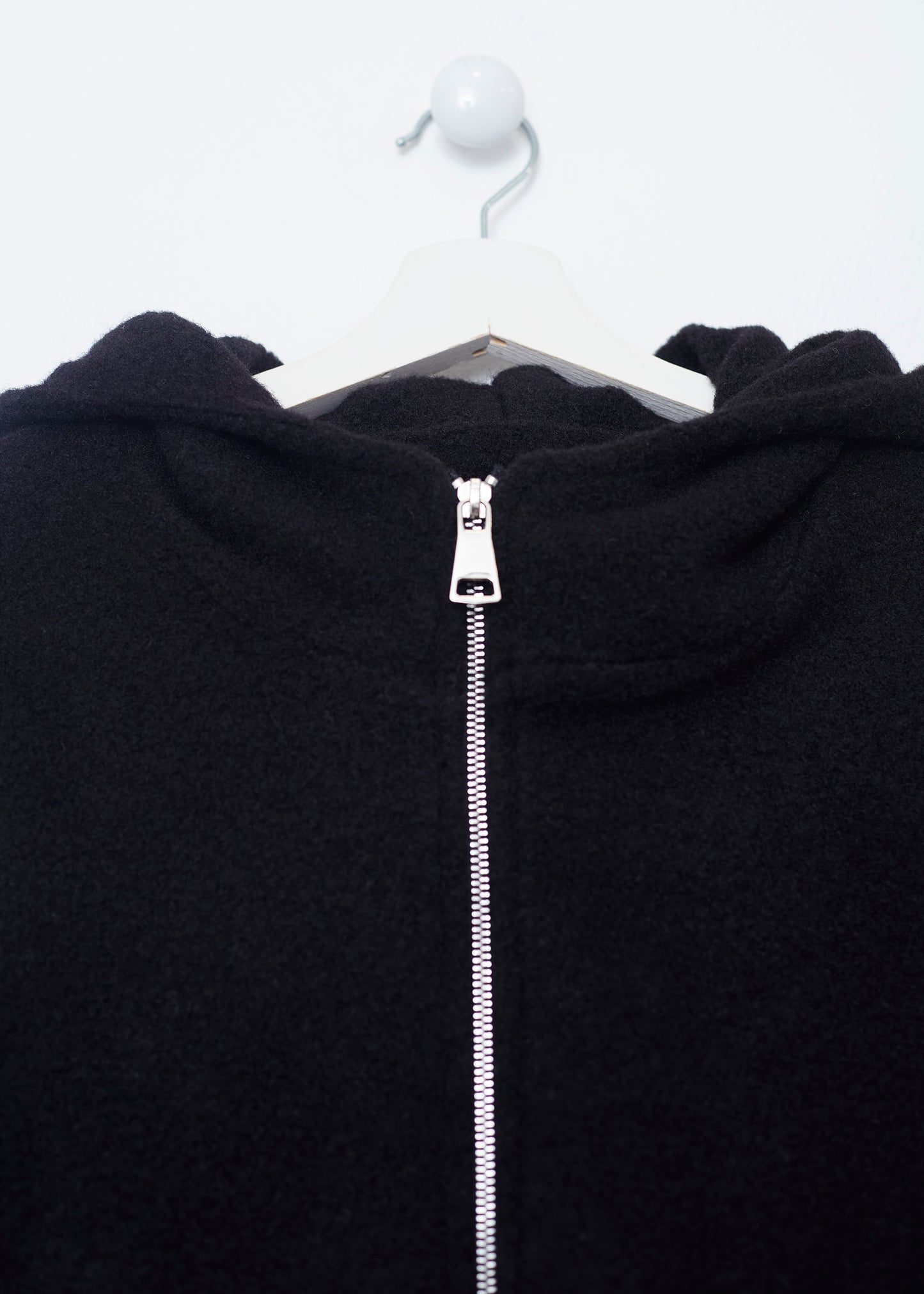 Llama hooded coat