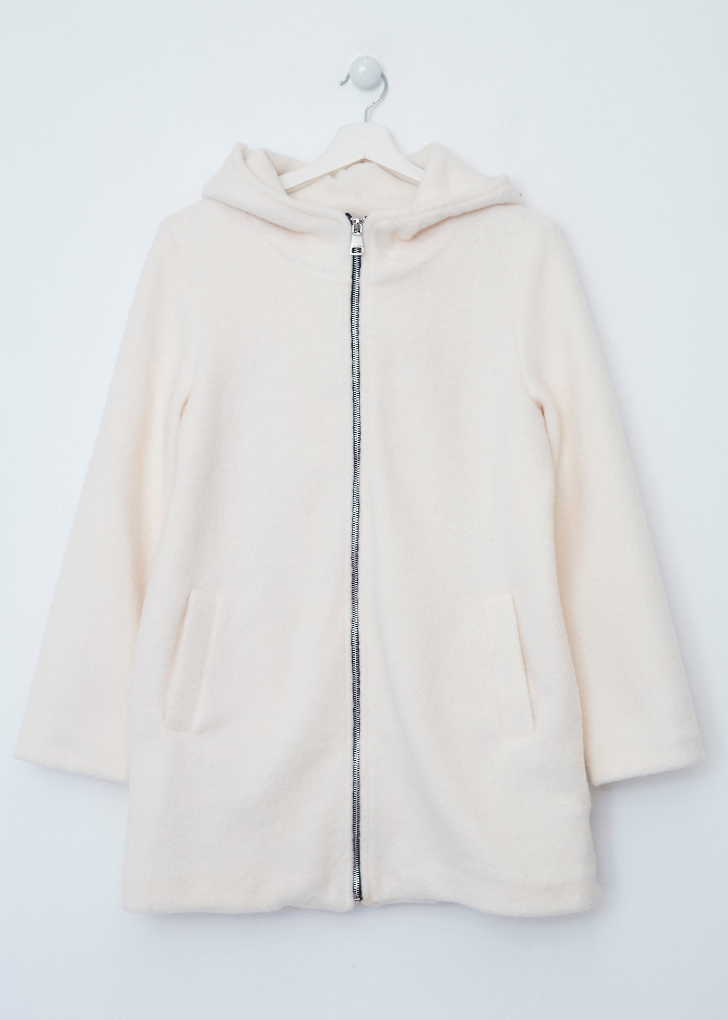 Llama hooded coat
