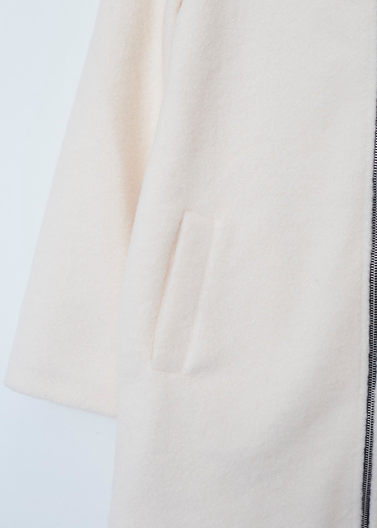 Llama hooded coat