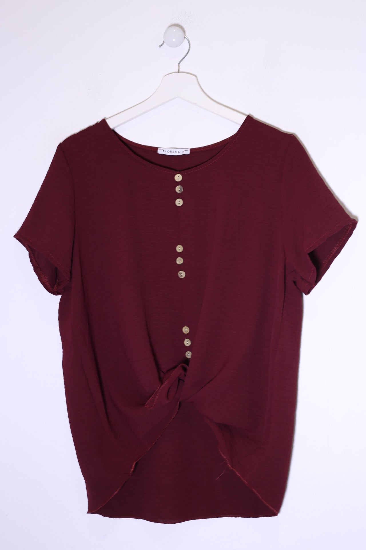 Blusa botones fluida