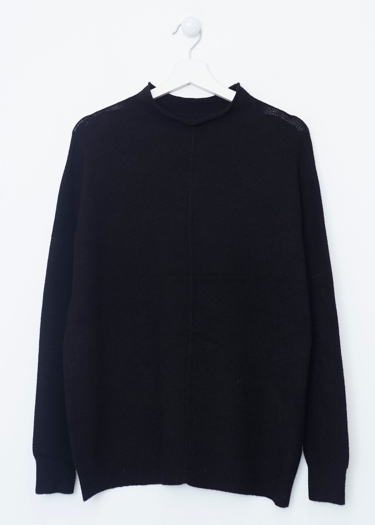 Seamless high neck jersey
