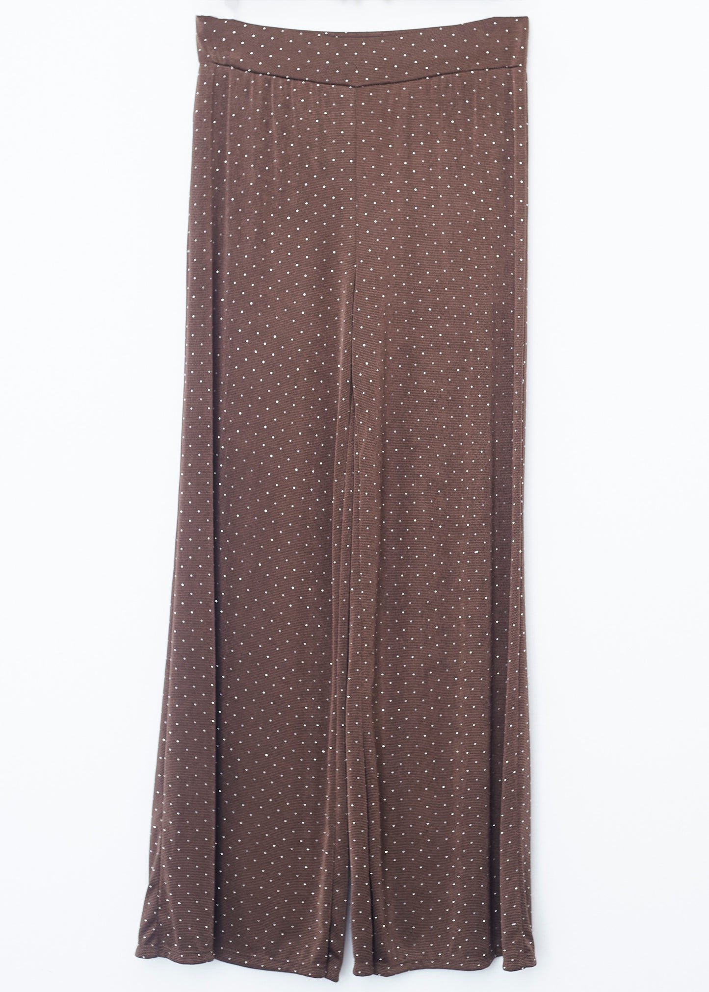Pantalón palazzo brillantes