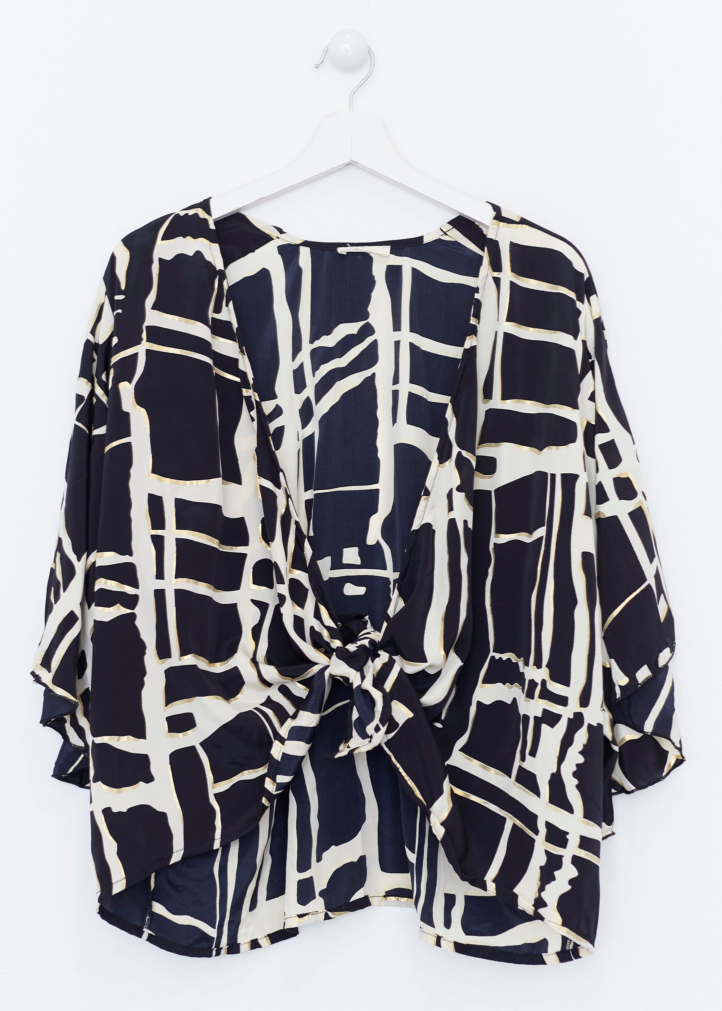 Printed kimono
