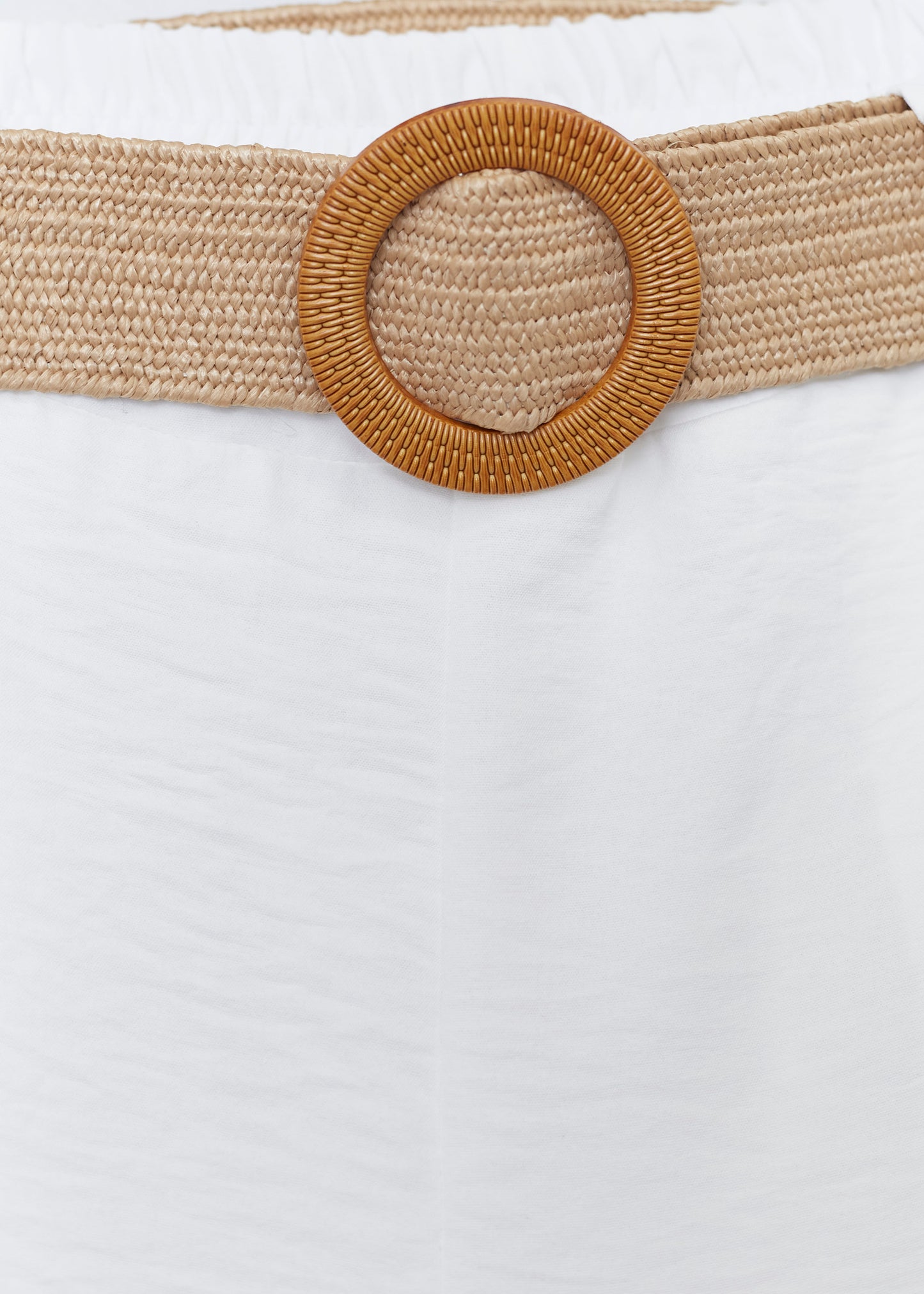 Flowy trousers with belt