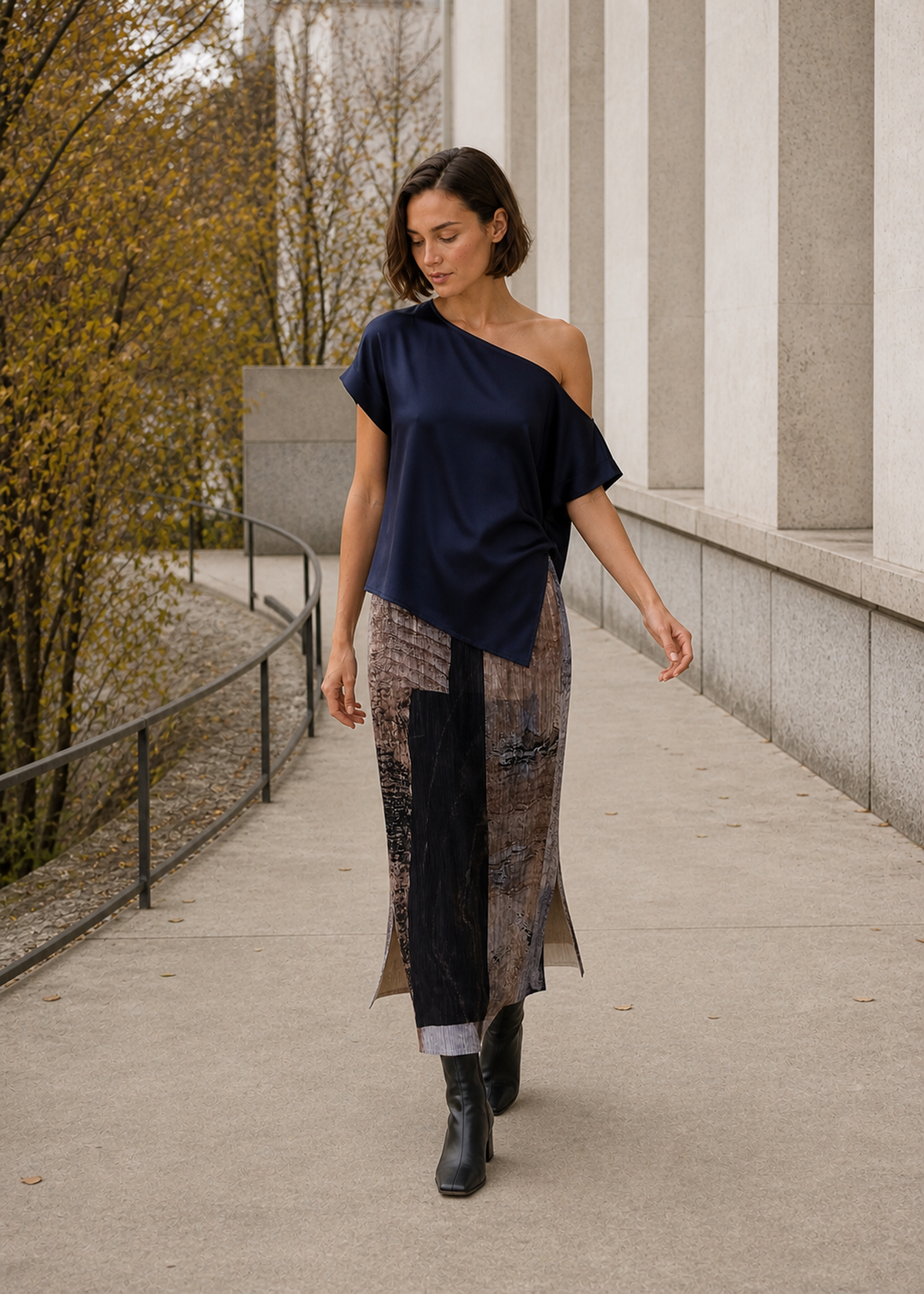 Blusa raso oversize
