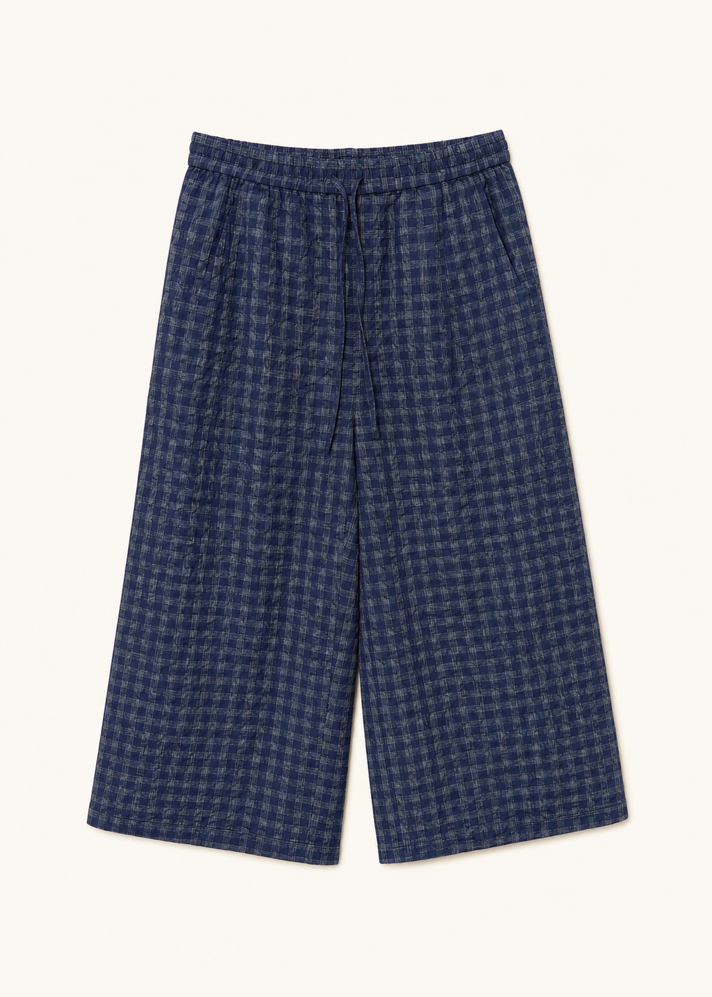 Pantalones cuadros palazzo