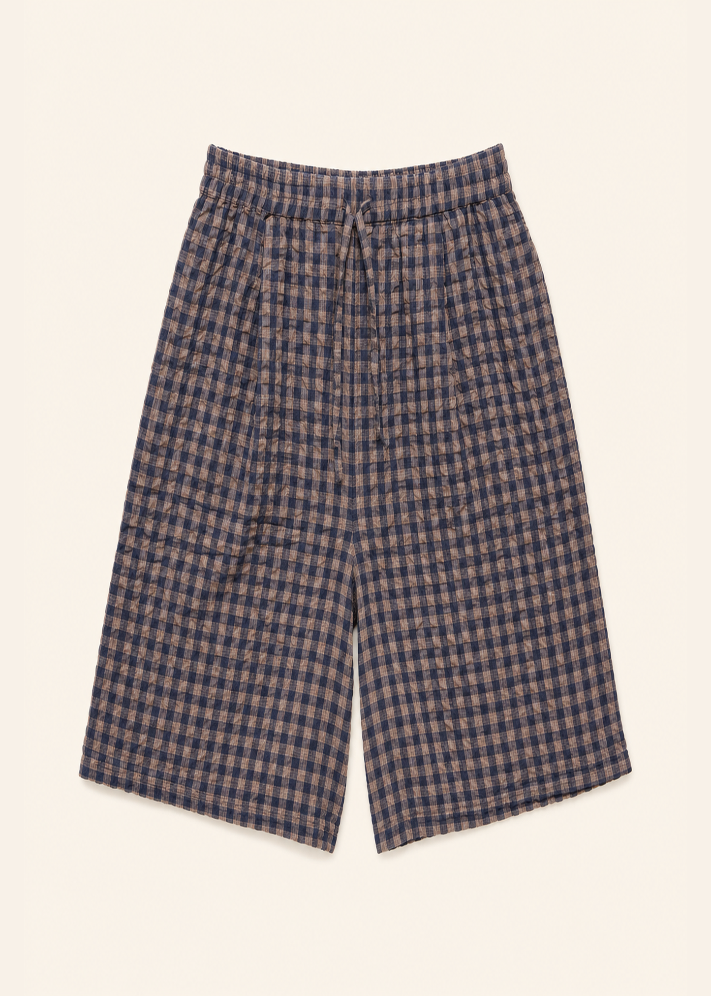 Pantalones cuadros palazzo