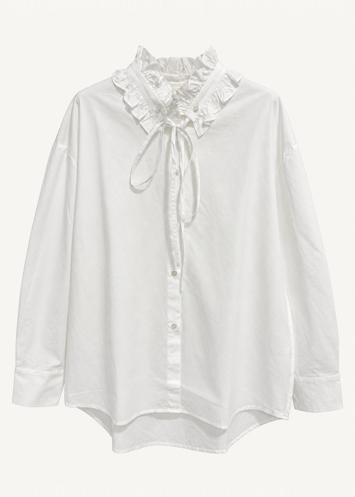Camisa cuello volante