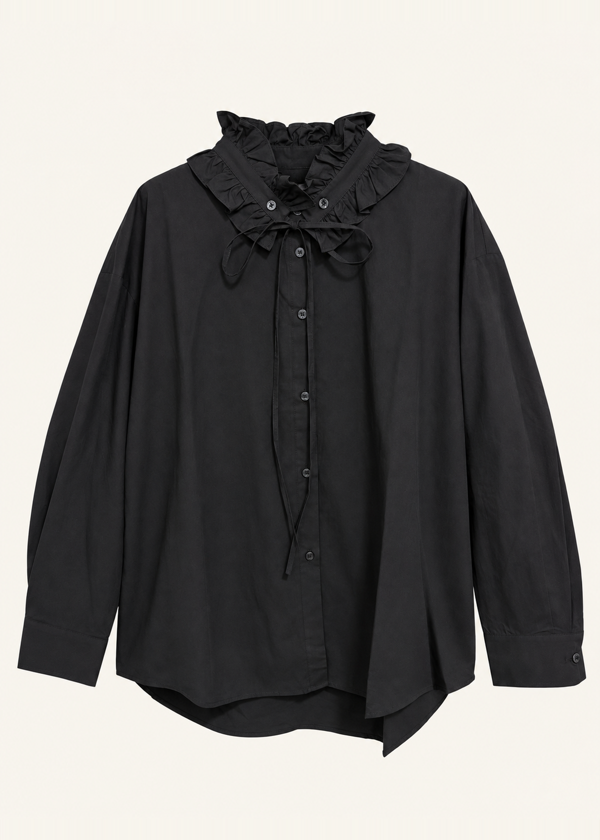 Camisa cuello volante