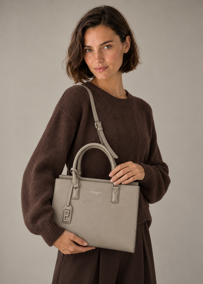 Bolso efecto piel