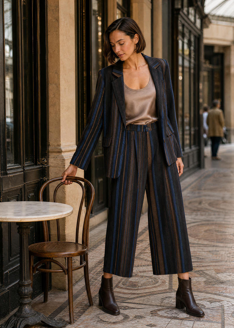 Pantalones rayas tribal