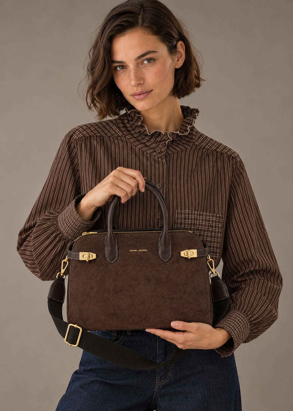 Bolso efecto piel
