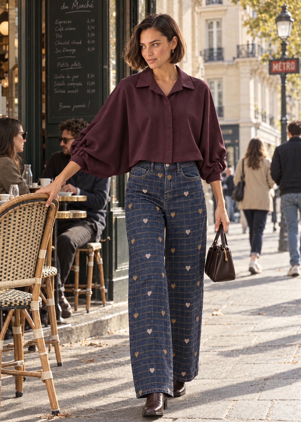 Camisa oversize corta