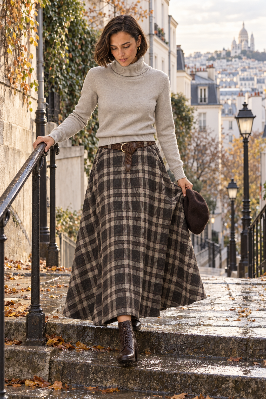 Plaid skirt