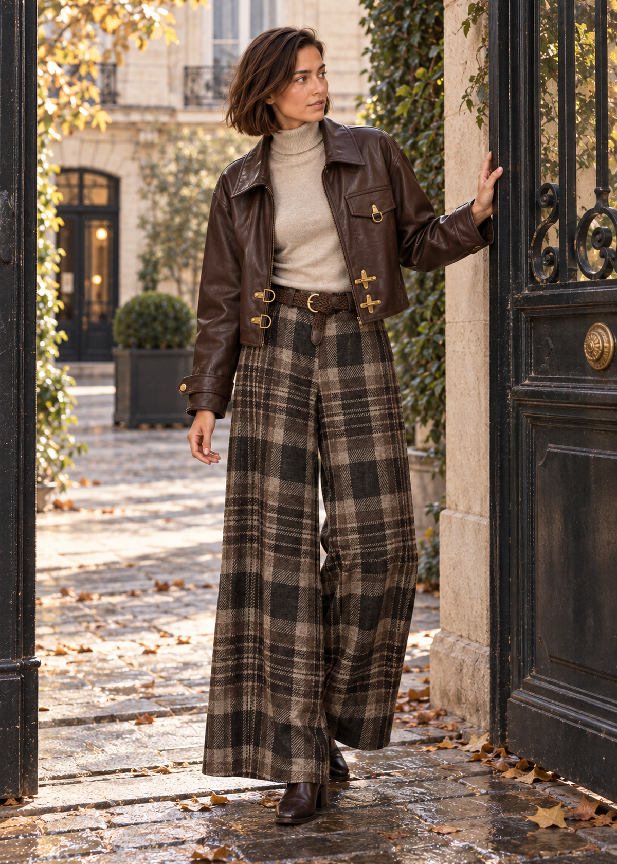 Pantalones cuadros