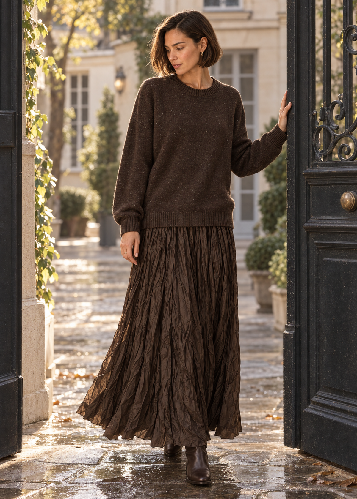 Jersey lamé