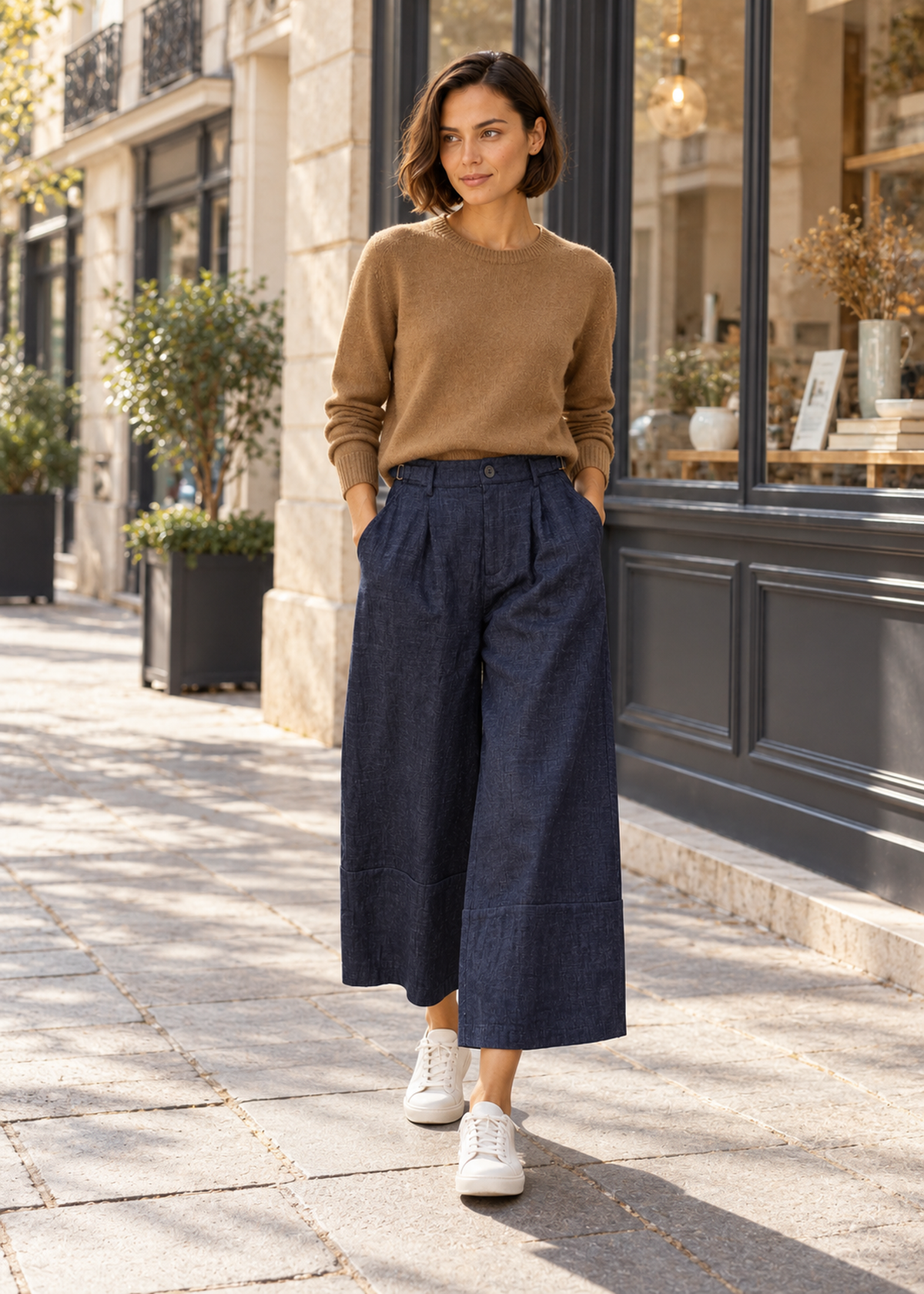 Pantalones anchos