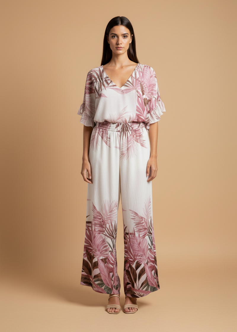 Blusa estampada lazo