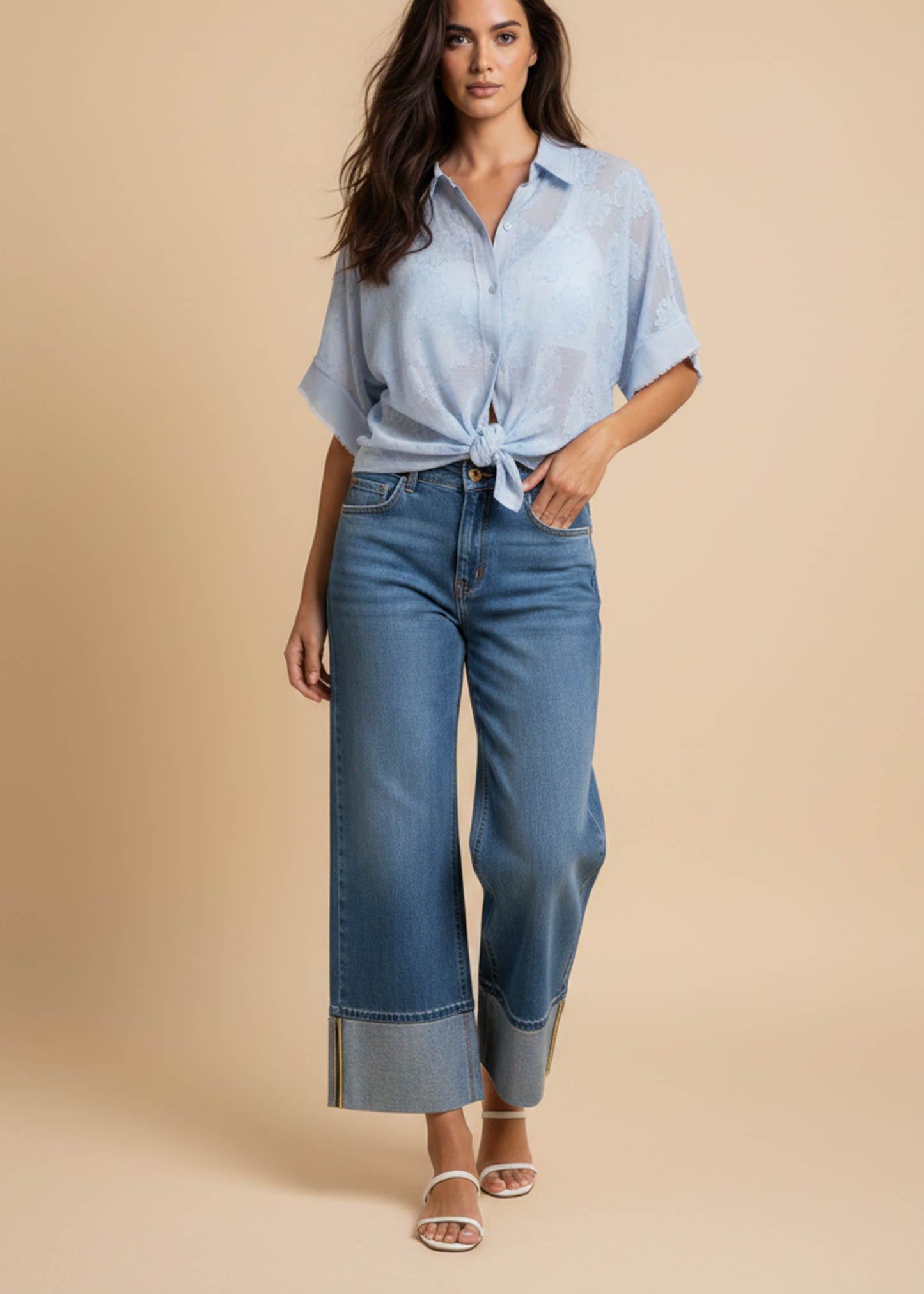 Camisa devoré