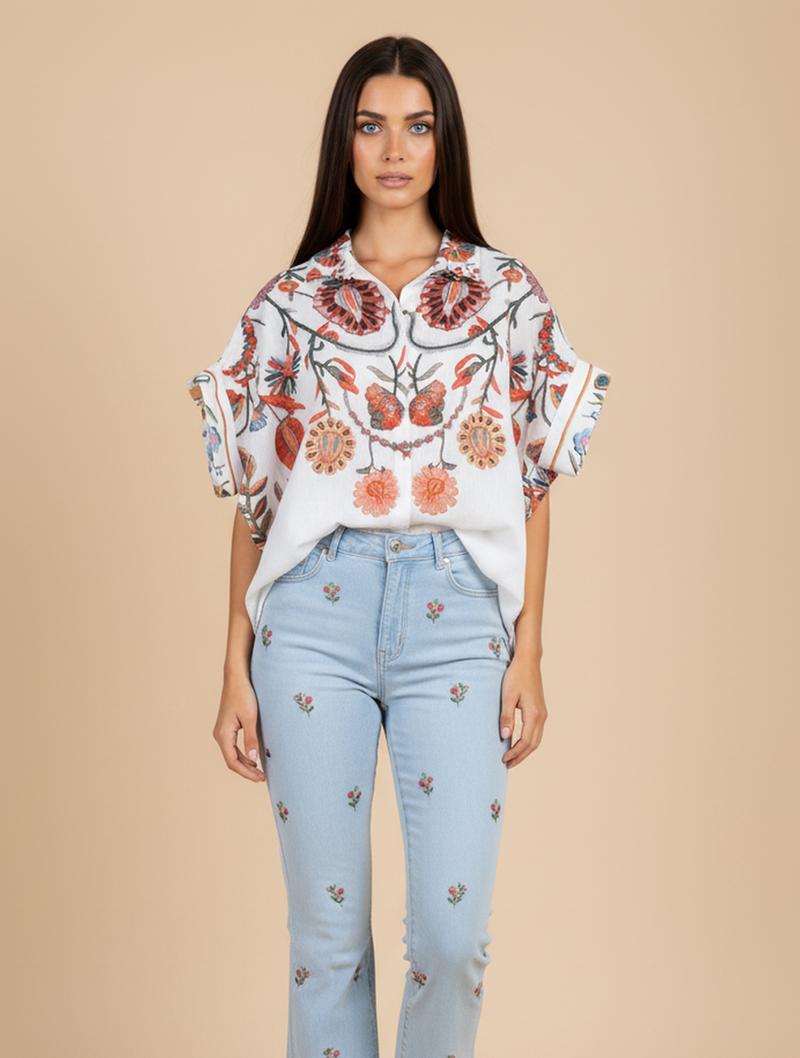 Camisa estampada