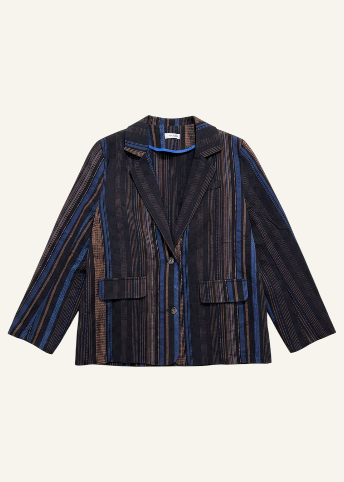 Blazer rayas tribal