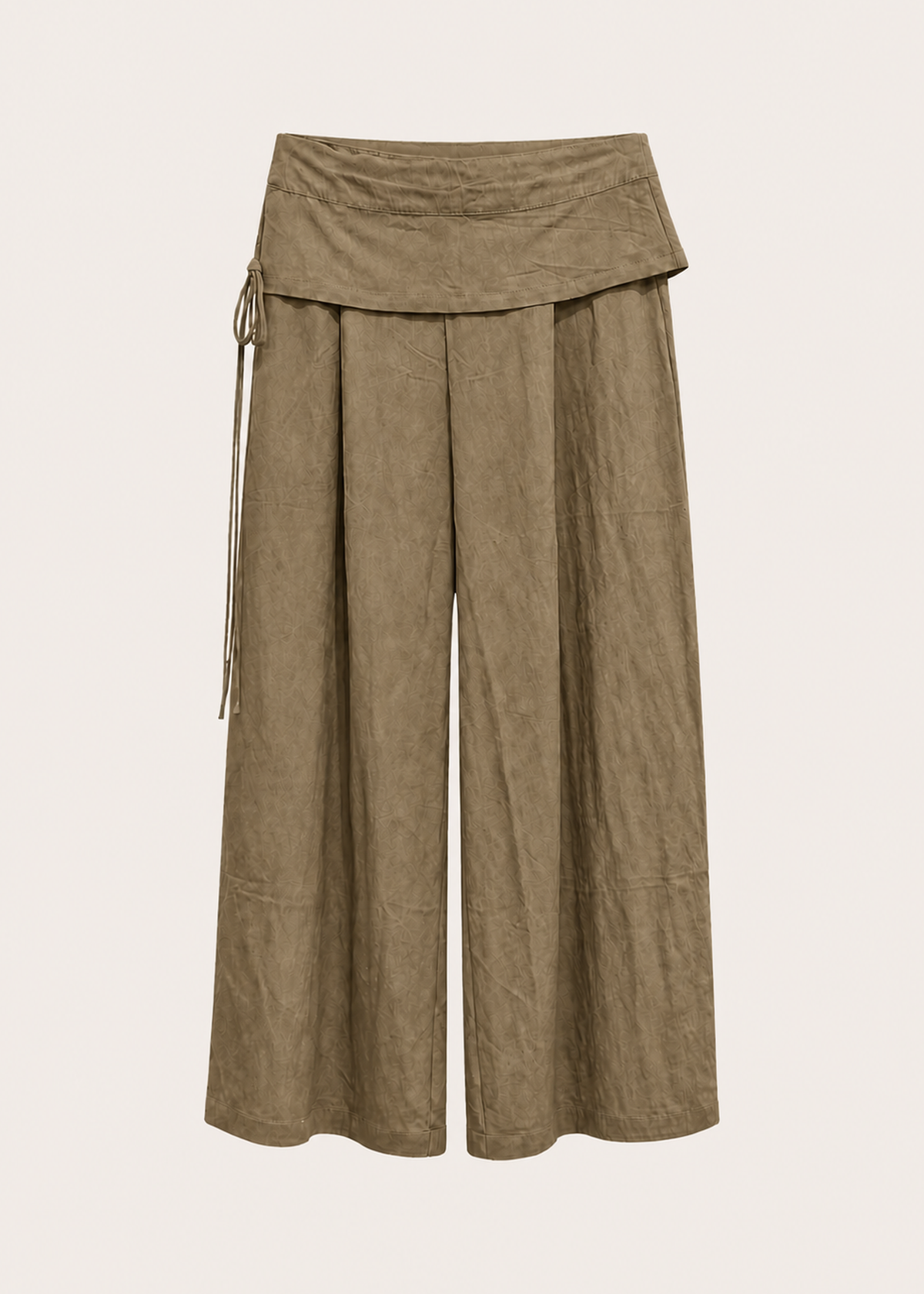 Pantalones cintura faldón