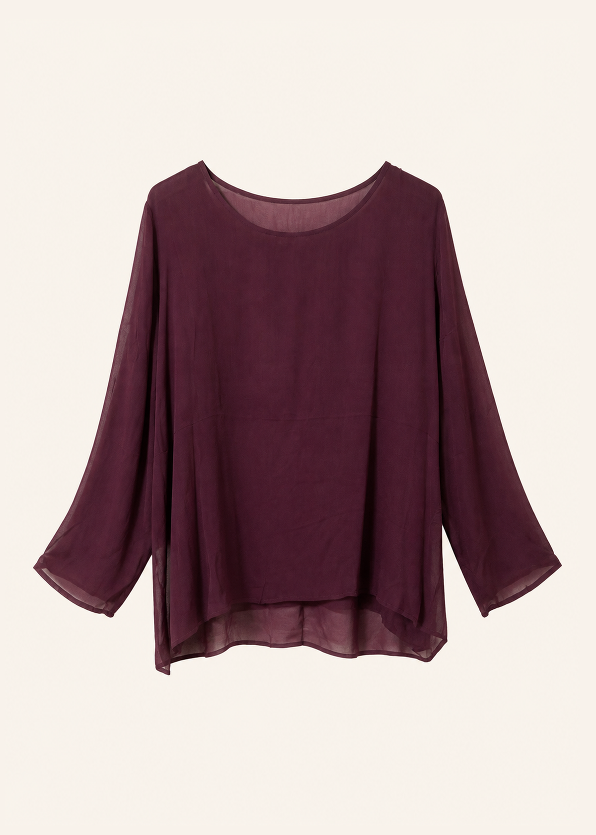 Blusa seda nudo espalda