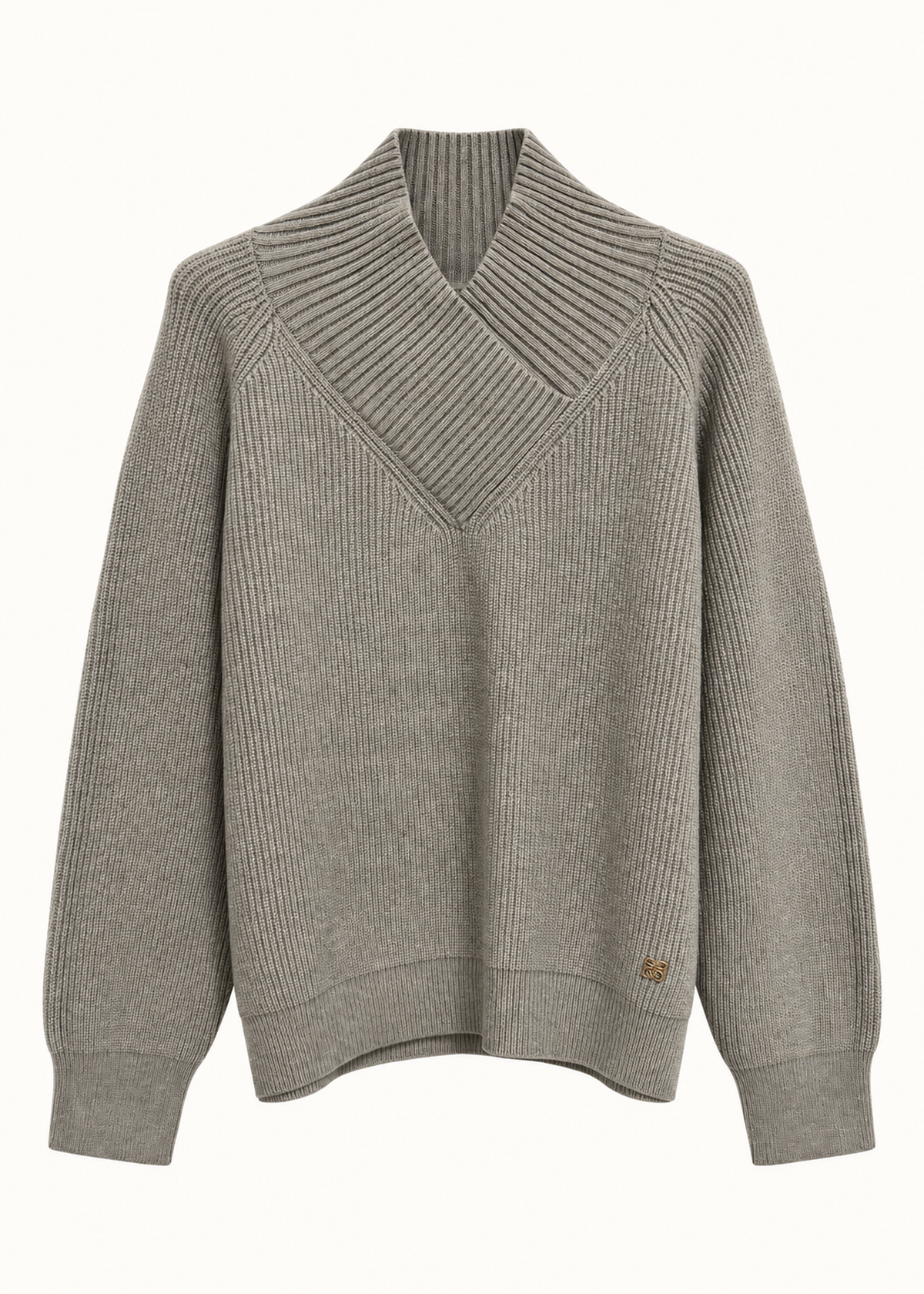 Jersey cuello cruzado