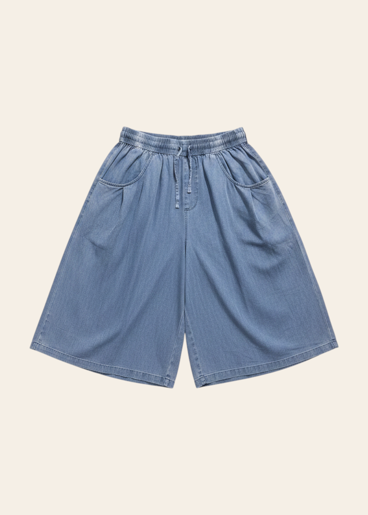 Bermuda denim bolsillos