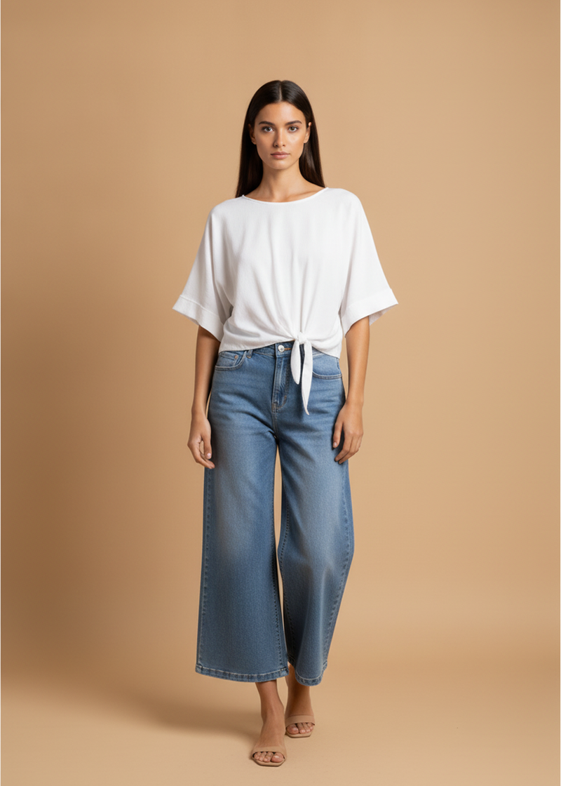 Wide-leg jeans